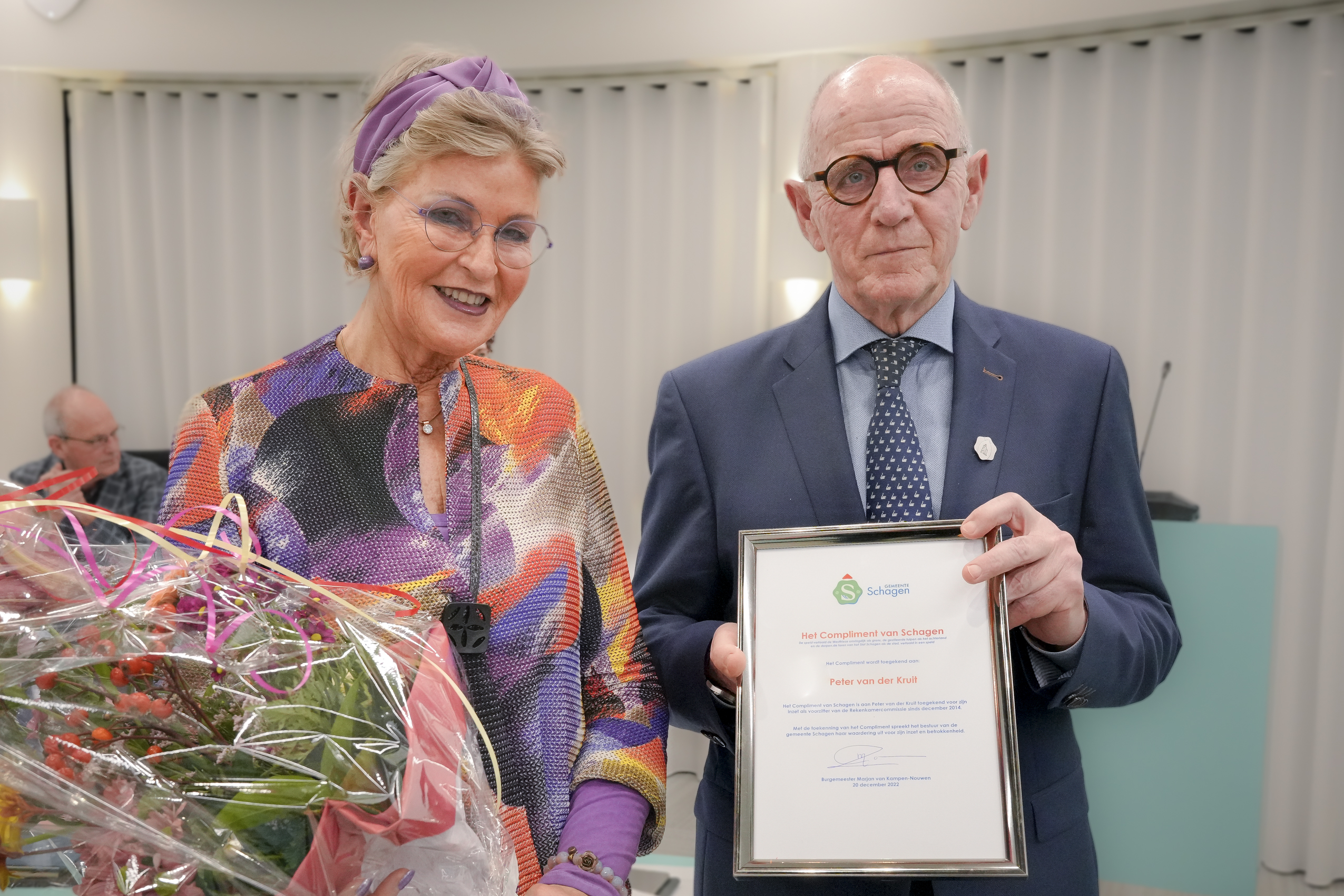 Het Schagen Compliment voor Peter van der Kruit