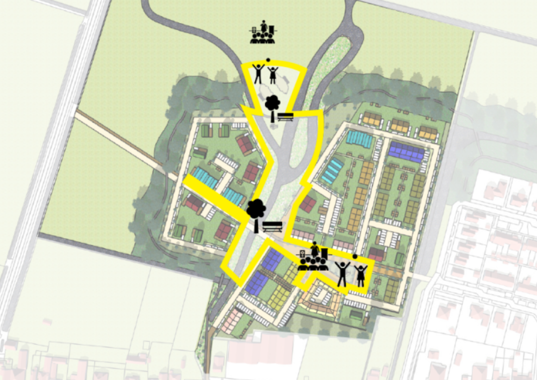 Concept openbare ruimte Dirkshorn Noord