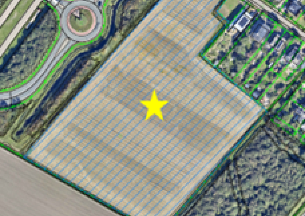 1 Perceel bouwland (teelt) aan de Achterweg in Groote Keeten