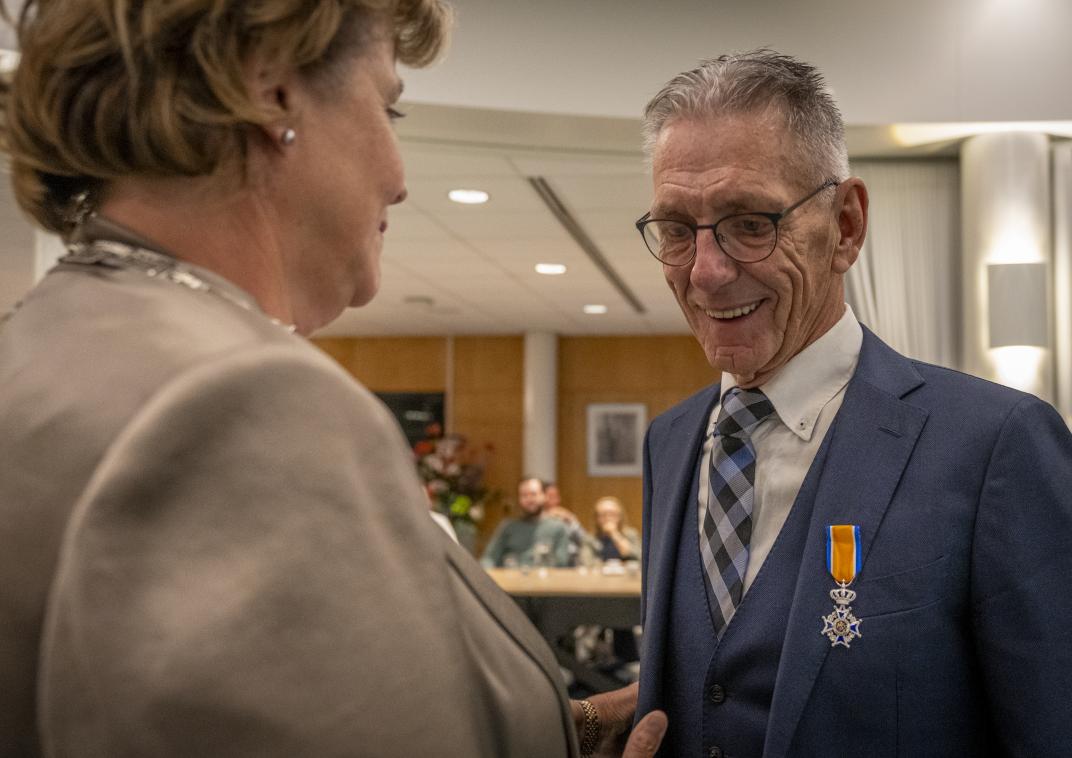 Koninklijke onderscheiding Andre Groot