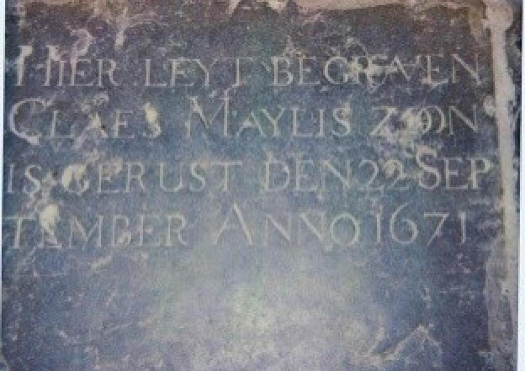 Grafsteen Eenigenburg