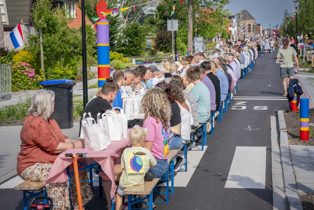 Heropening Schagerweg gezamenlijk ontbijt