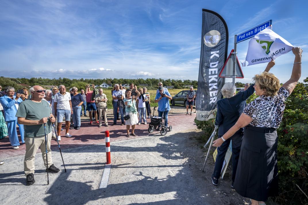 officiële opening Pad van Bigot