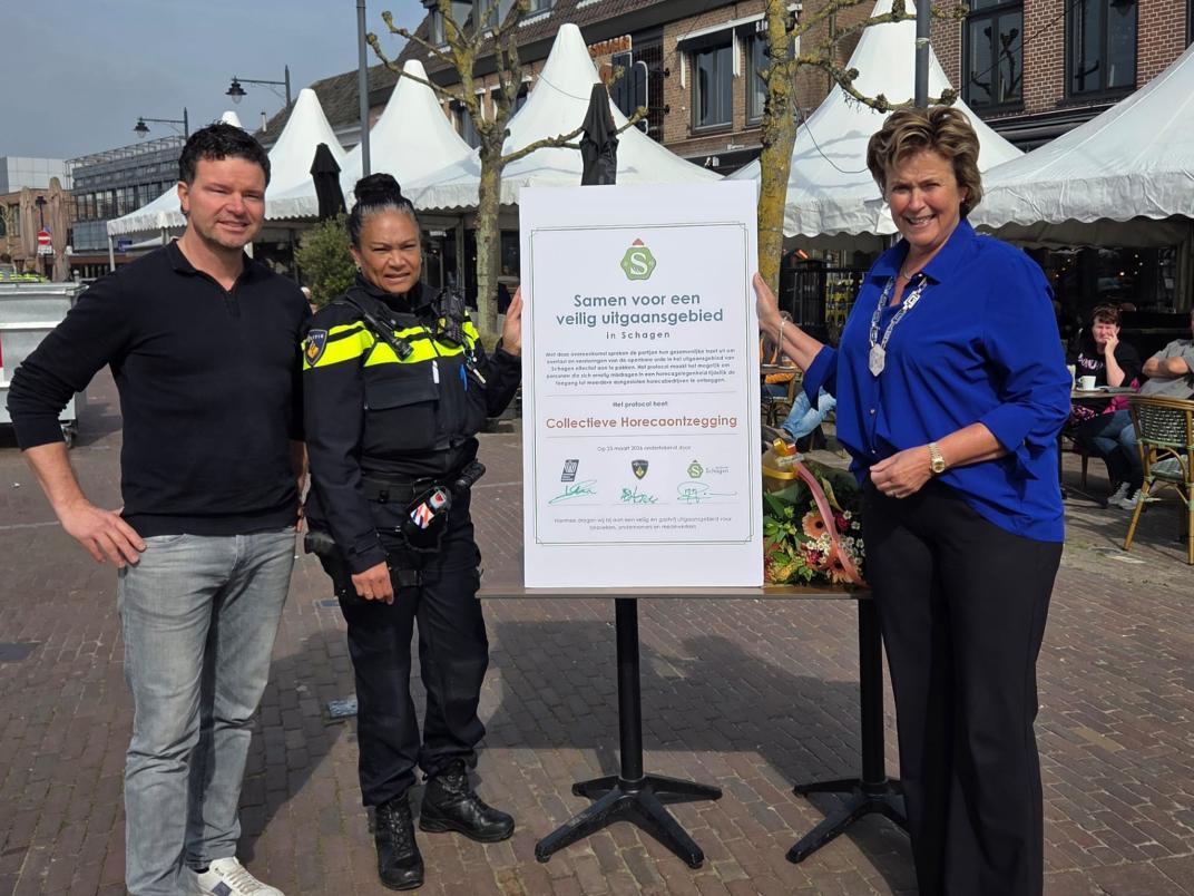 Ondertekening collectieve horeca ontzegging