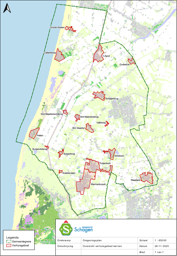 Verhuisgebied kernen