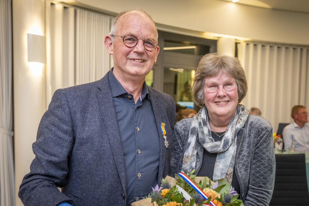 Koninklijke onderscheiding Marcel Sanders