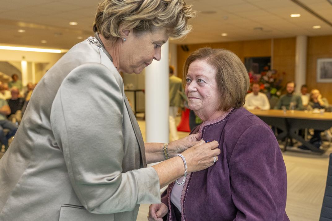 Koninklijke onderscheiding Marga Mulder