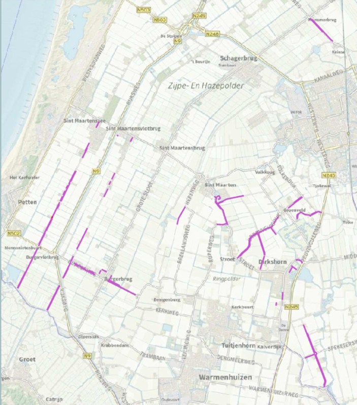 Baggerwerk in sloten 2027 gebieden