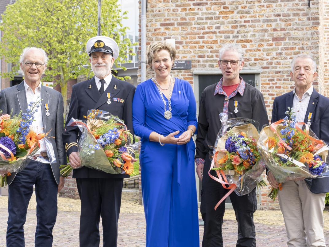 Groepsfoto Lintjes Slot Schagen