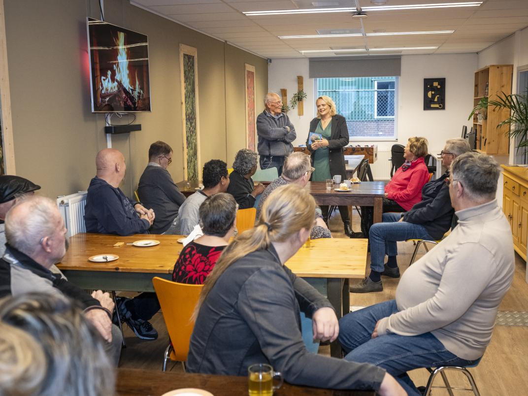 Schager compliment Han Oosterling