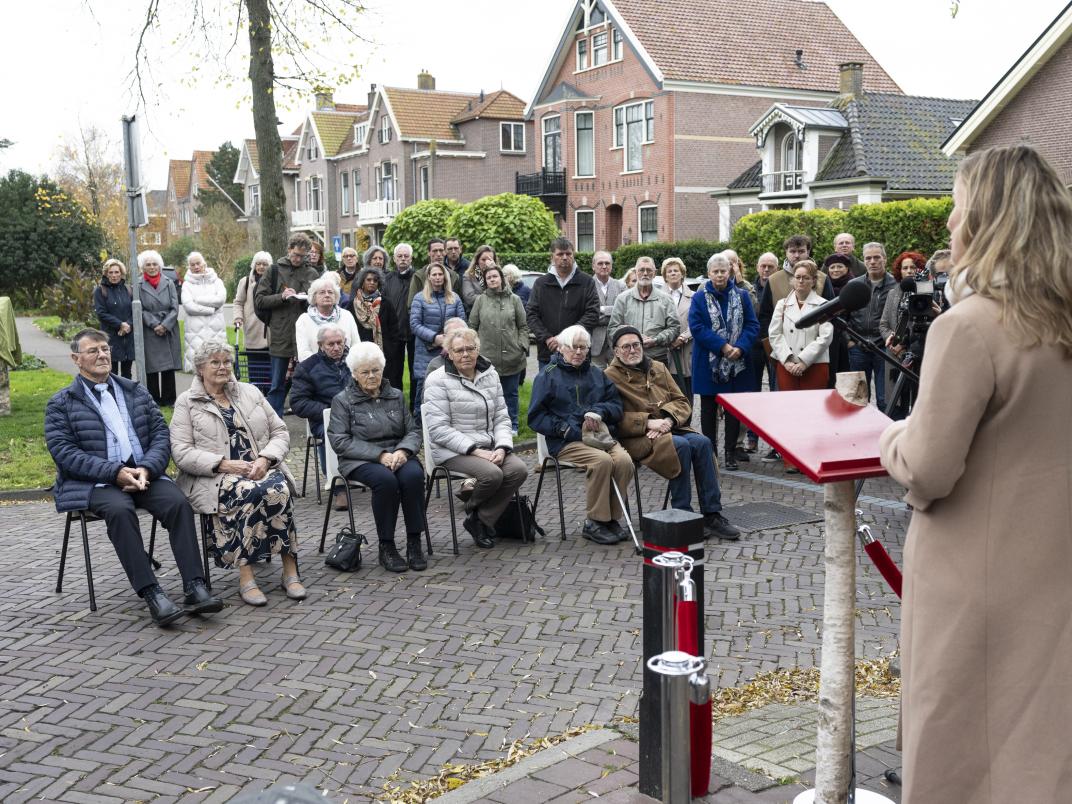Onthulling gedenkteken Tanja Groen en Peter R. de Vries