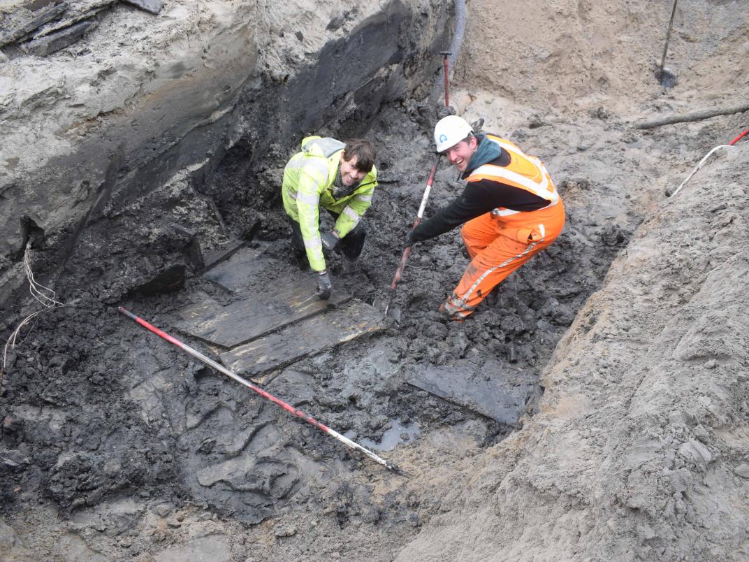 Archeologisch onderzoek in Stroet