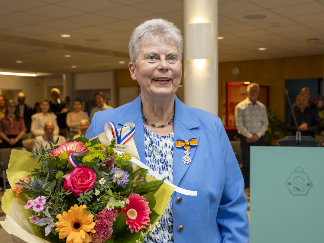 Koninklijke onderscheiding Boudien Glashouwer