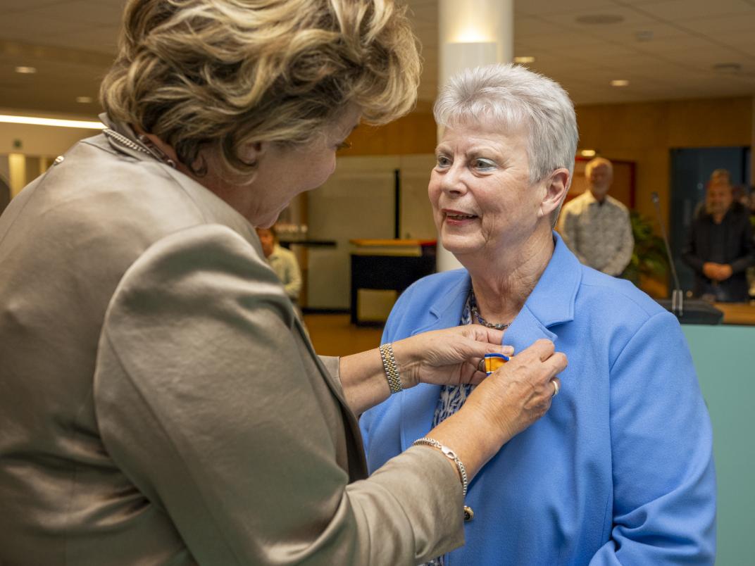 Koninklijke onderscheiding Boudien Glashouwer