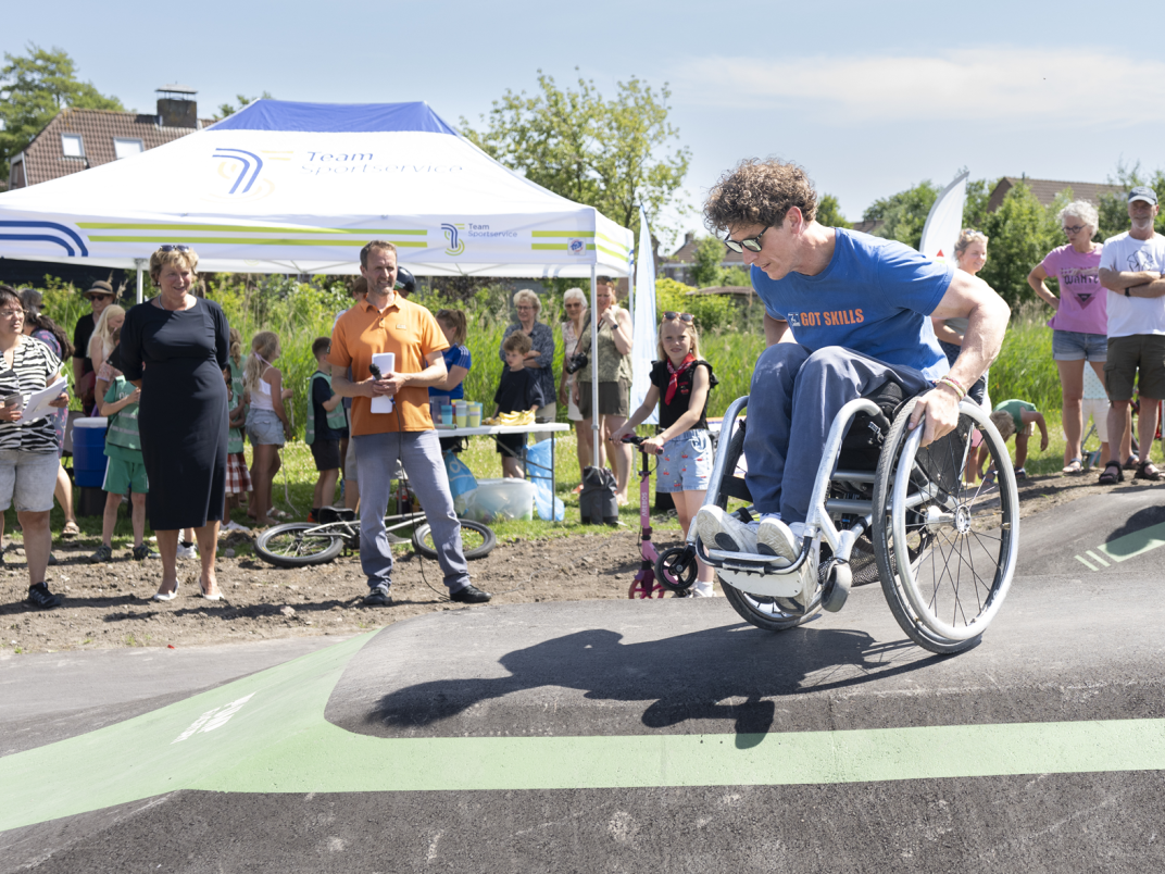 Opening rolschaatspad