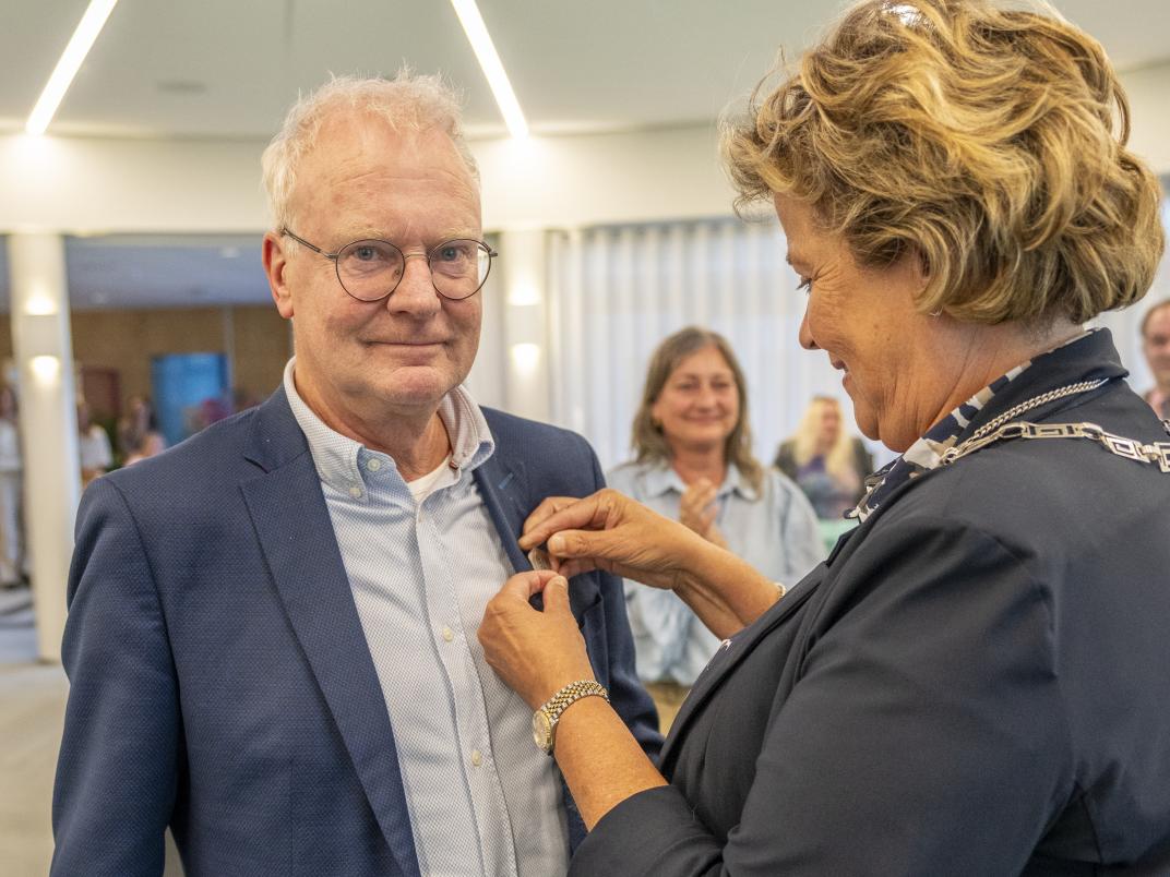 Uitreiking compliment