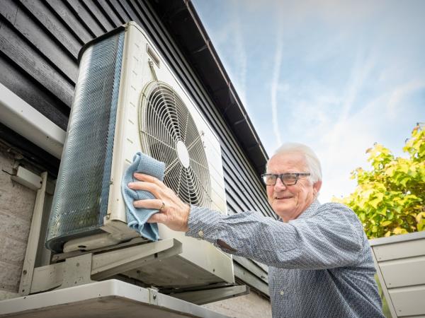 Hans Koerts, de Klimaatburgemeester van de gemeente Schagen